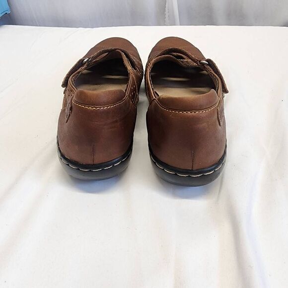 Clarks Women's Ashland Spin Q Slip-On Loafer Size 8 Brown - Picture 5 of 9